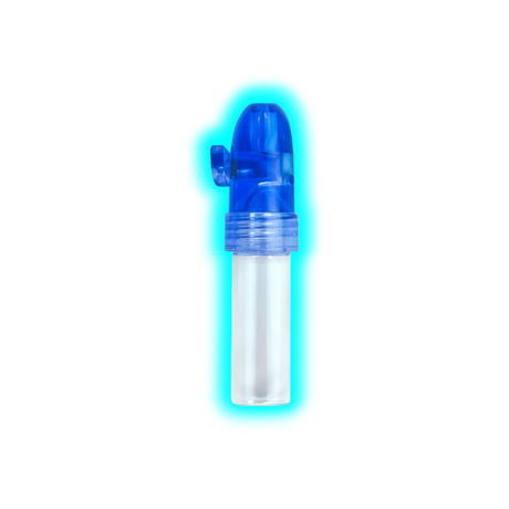 Coloured SNS Clear Bottle Large Blue
