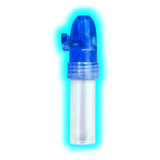 Coloured SNS Clear Bottle Large Blue