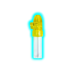 Coloured SNS Clear Bottle Large Yellow