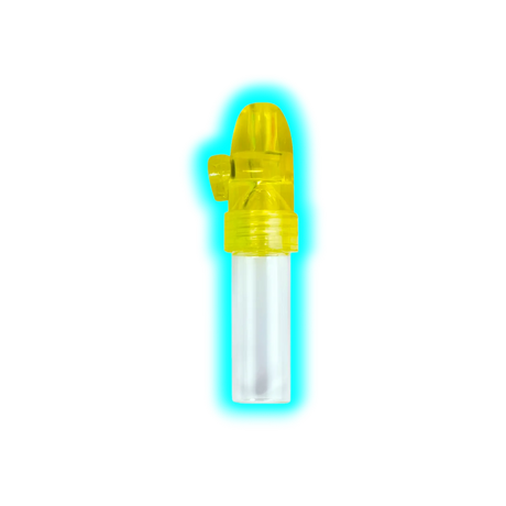 Coloured SNS Clear Bottle Large Yellow