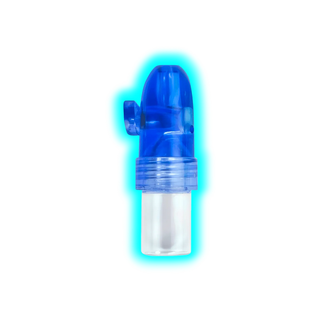 Coloured SNS Clear Bottle Medium Blue