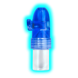 Coloured SNS Clear Bottle Medium Blue