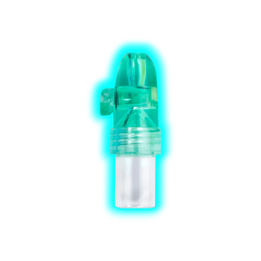 Coloured SNS Clear Bottle Medium Green