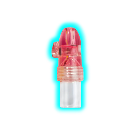 Coloured SNS Clear Bottle Medium Red