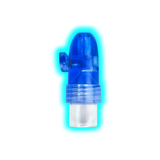Coloured SNS Clear Bottle Mini Blue