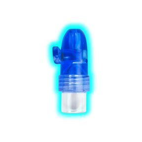 Coloured SNS Clear Bottle Mini Blue