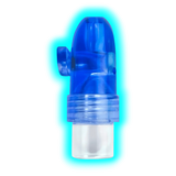Coloured SNS Clear Bottle Mini Blue