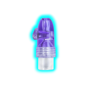 Coloured SNS Clear Bottle Mini Purple