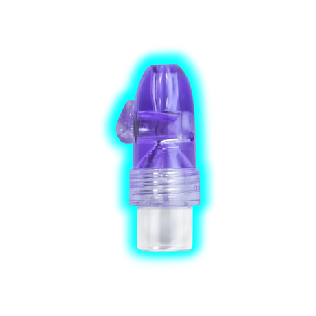 Coloured SNS Clear Bottle Mini Purple