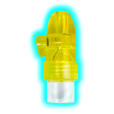 Coloured SNS Clear Bottle Mini Yellow
