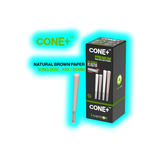 CONE+ King Size Natural Brown C Tip Filter 109/26 100pcs