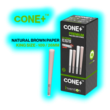 CONE+ King Size Natural Brown C Tip Filter 109/26 100pcs