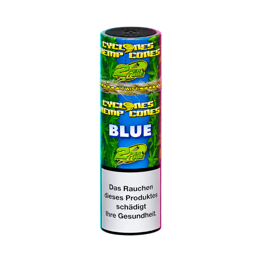 Cyclones Hemp Blue 2 in 1 Tube