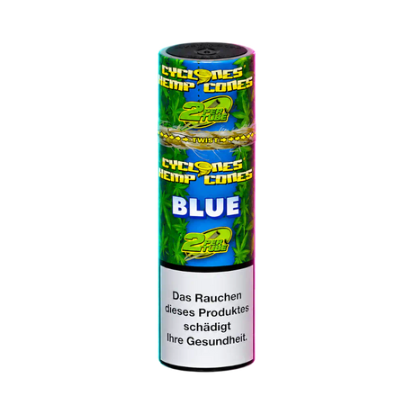 Cyclones Hemp Blue 2 in 1 Tube
