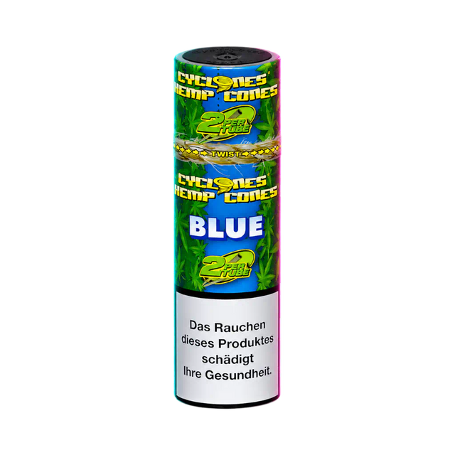 Cyclones Hemp Blue 2 in 1 Tube