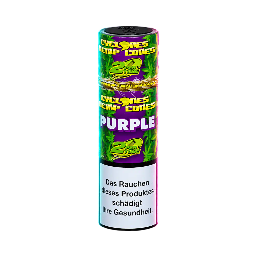 Cyclones Hemp Purple 2 in 1 Tube
