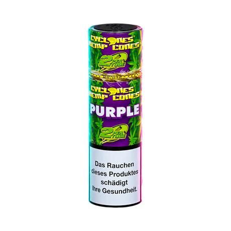 Cyclones Hemp Purple 2 in 1 Tube