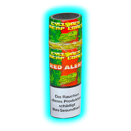 Cyclones Hemp Red Alert 2 in 1 Tube