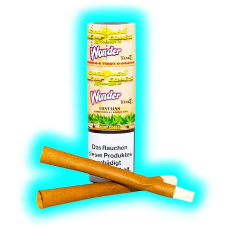 Cyclones Hemp Wonder X-tra Slo 2 in 1 Tube Holzfilter