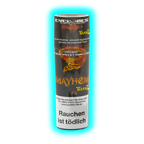 Cyclones Mayhem X-tra Slo 2 in 1 Tube Holzfilter