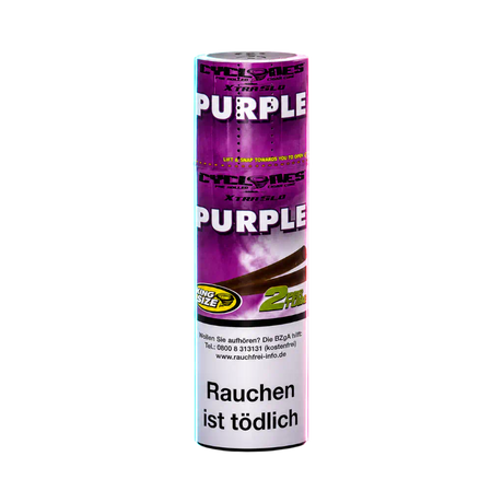 Cyclones Purple 2 in 1 Tube