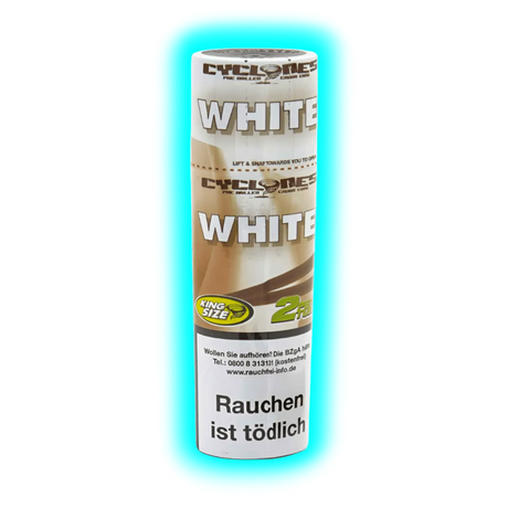 Cyclones White 2 in 1 Tube