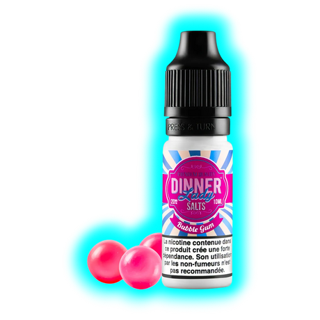 Dinner Lady Bubble Gum Nic Salt 10ml 10mg/ml