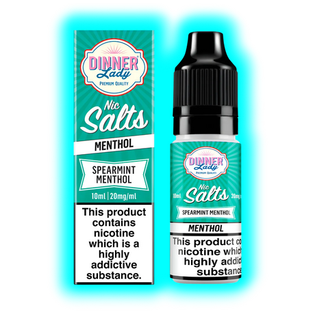 Dinner Lady Spearmint Menthol Nic Salt 10ml 20mg/ml