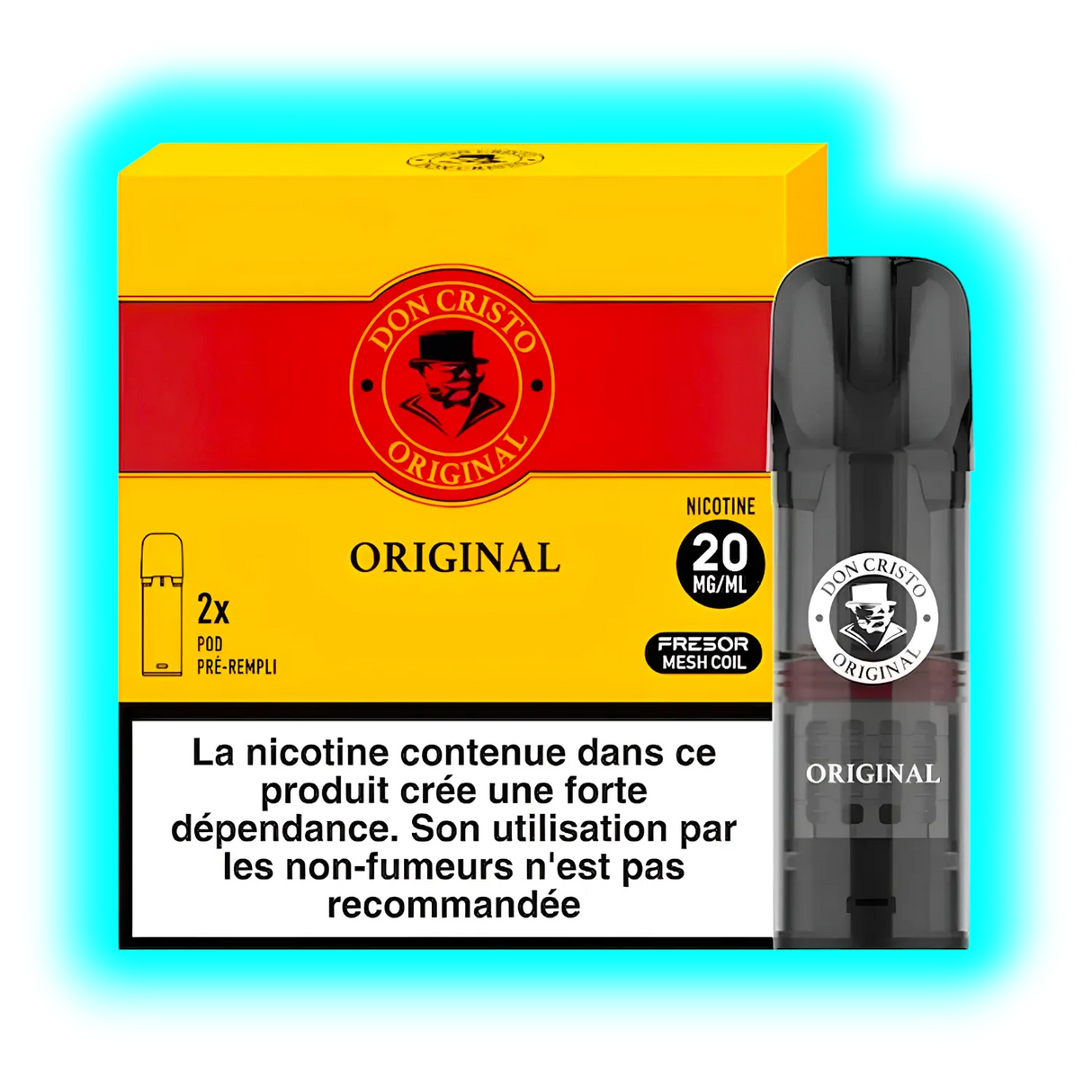 Don Cristo Prefilled Elfbar Pod Original 20mg 2pcs