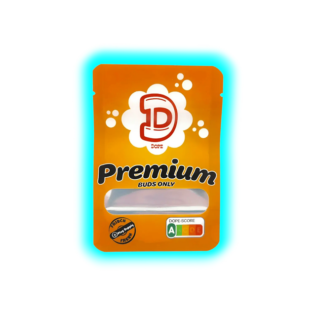 Dope Premium Smellproof Bags 130 x 90 x 60mm 1pc