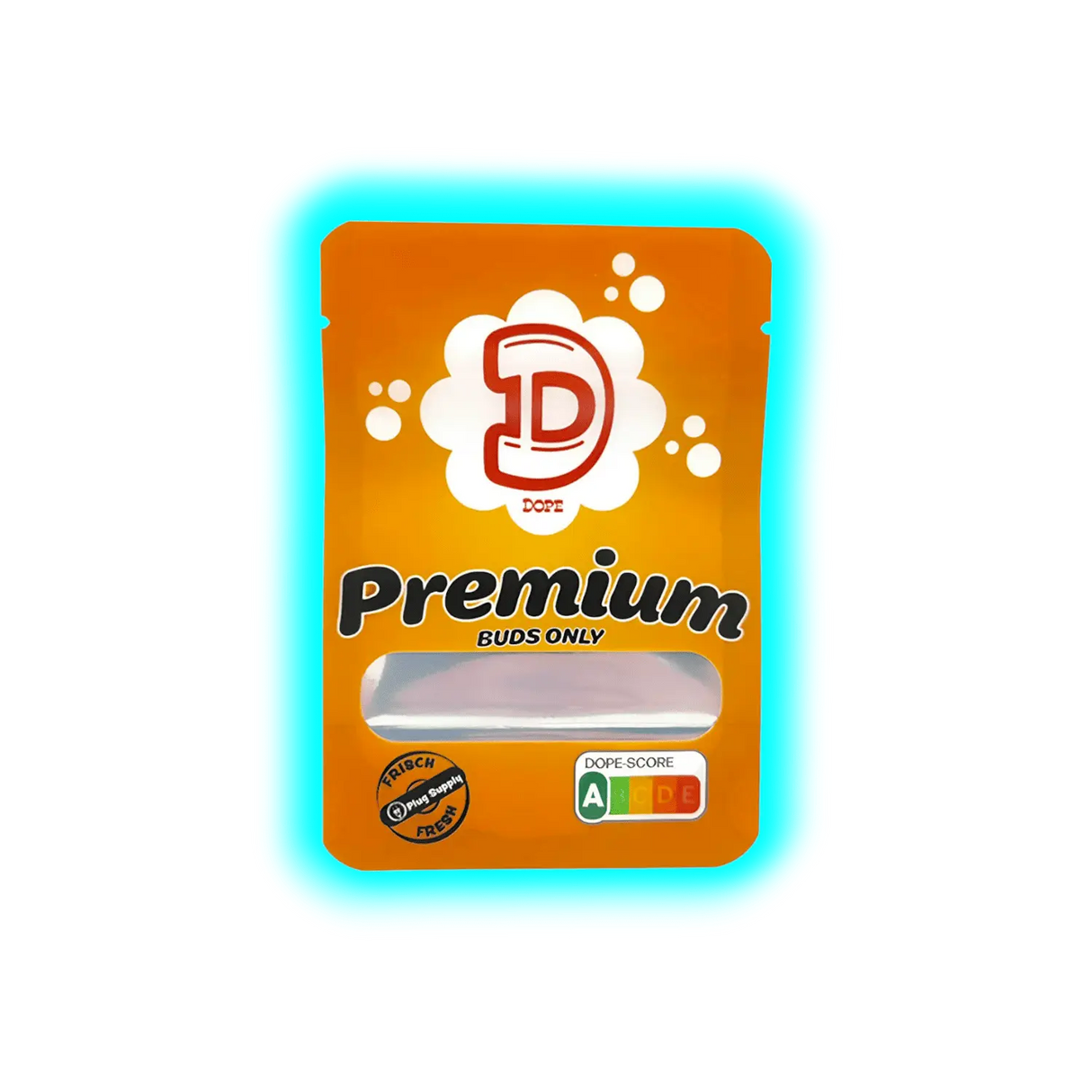 Dope Premium Smellproof Bags 130 x 90 x 60mm 50pcs