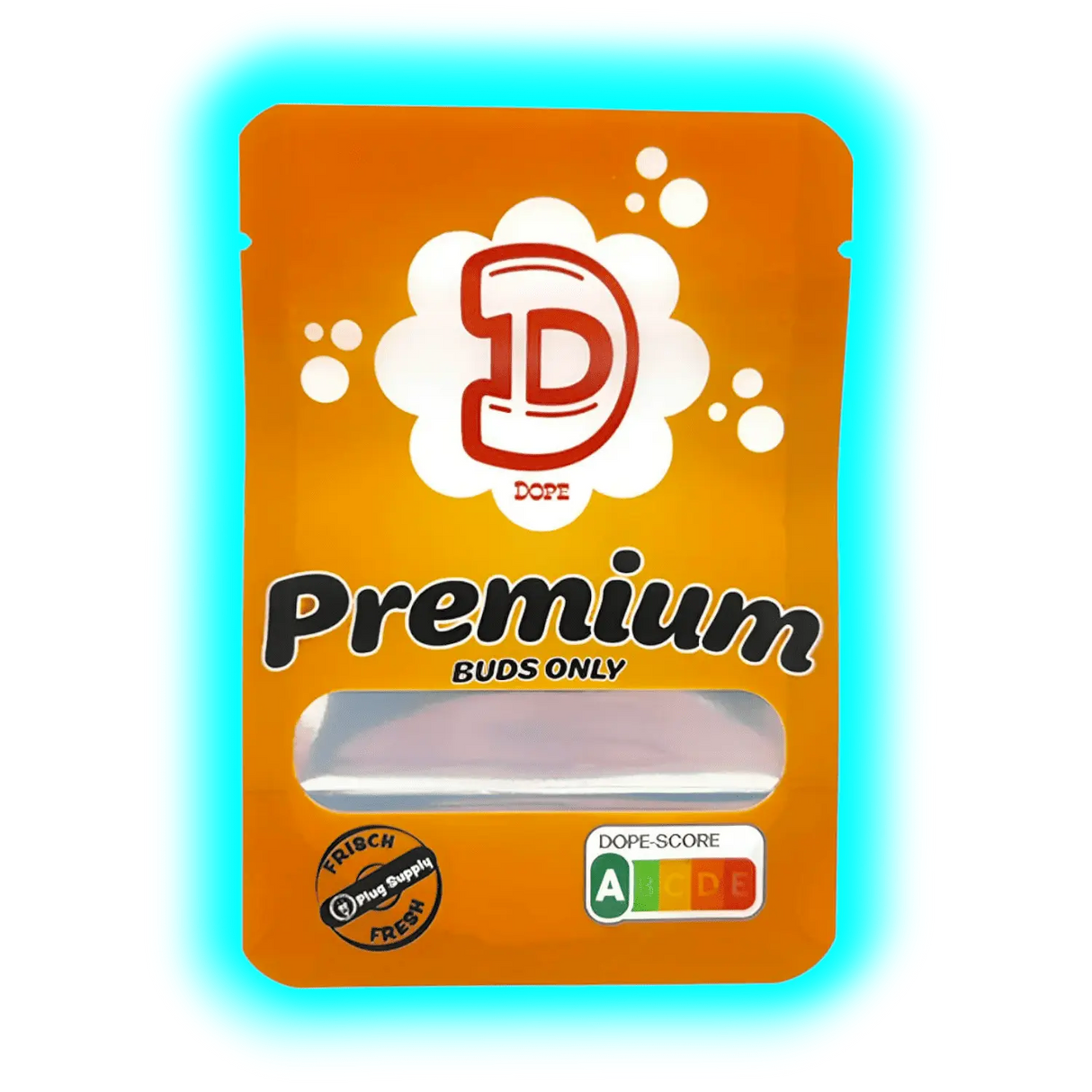 Dope Premium Smellproof Bags 130 x 90 x 60mm 50pcs