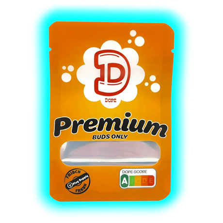 Dope Premium Smellproof Bags 130 x 90 x 60mm 50pcs