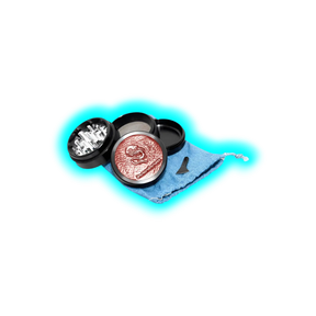 Dragon Grinder 4-teilig Leather Black 55mm