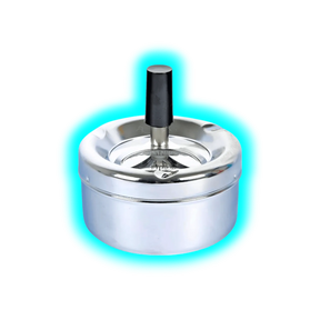 Drehaschenbecher Chrom 9.5cm