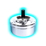 Drehaschenbecher Chrome glanz 11 cm