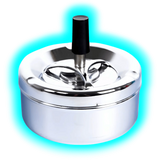 Drehaschenbecher Chrome glanz 11 cm