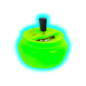 Drehaschenbecher Neon Green 13cm