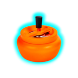 Drehaschenbecher Neon Orange 13cm