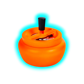Drehaschenbecher Neon Orange 13cm