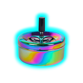 Drehaschenbecher Shiny Rainbow 11cm