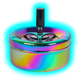 Drehaschenbecher Shiny Rainbow 11cm