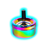Drehaschenbecher Shiny Rainbow 9cm