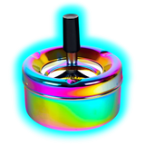 Drehaschenbecher Shiny Rainbow 9cm