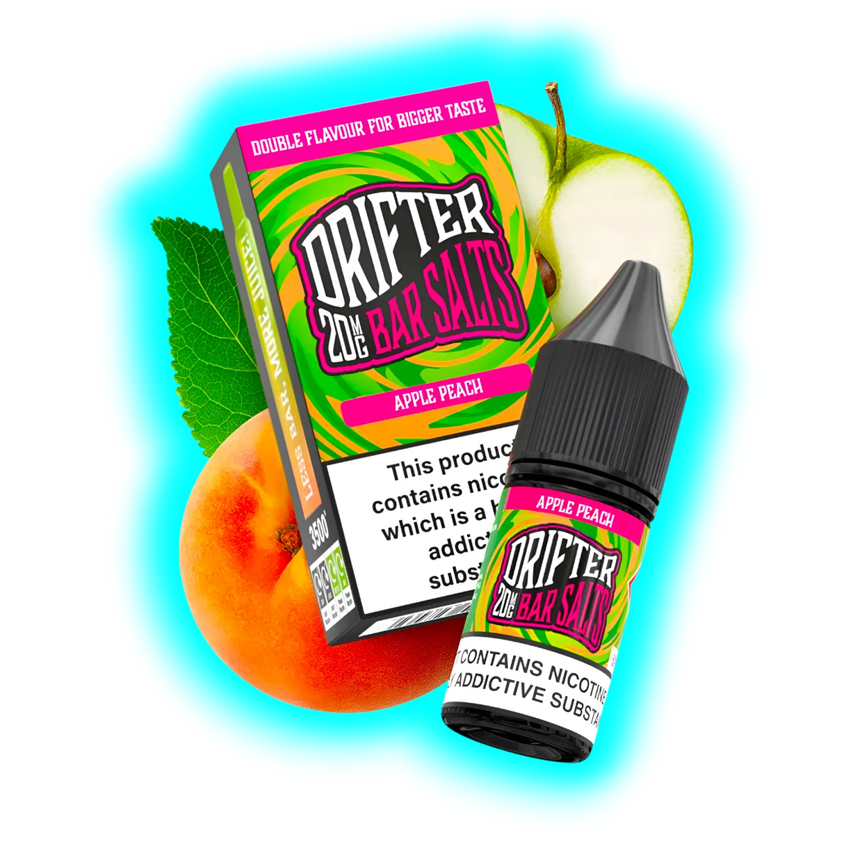 Drifter Bar Salts Apple Peach Ice 20mg