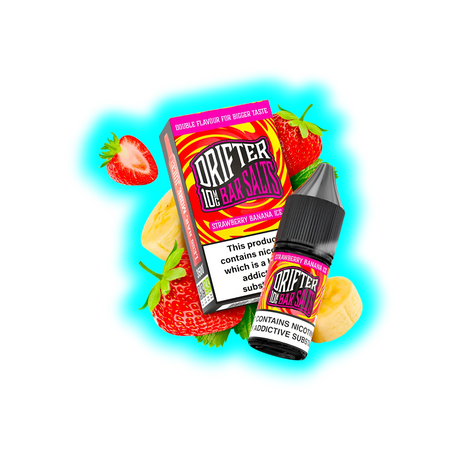 Drifter Bar Salts Strawberry Banana Ice 10mg