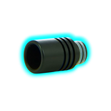 Drip Tip 510 Court Delrin Black