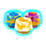 Drip Tip 810 Epoxy Resin Conical Pepit Gold TFV8-12