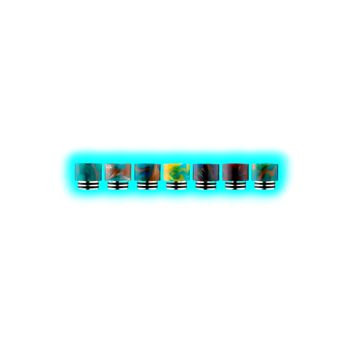 Drip Tip - Epoxy Resine Stainless Base TFV8-12