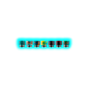 Drip Tip - Epoxy Resine Stainless Base TFV8-12